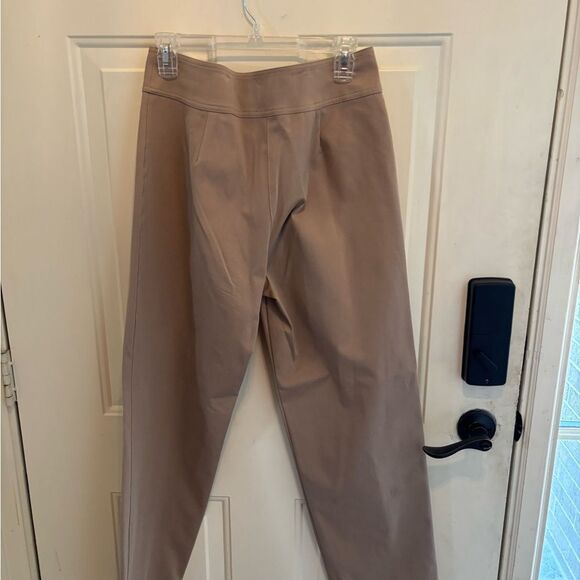 Chico's Tan Straight Leg Pants High-Rise Tailored Fit - Picture 4 of 6